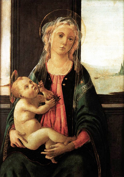 Madonna of the Sea Sandro Botticelli